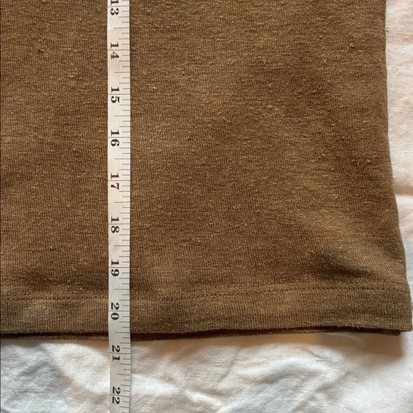 Jungmaven Dakota 100% Hemp Cropped Tee in Coyote - Picture 7 of 7